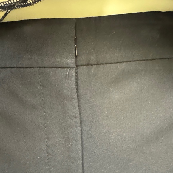 Talbots Navy and White Floral Blouse with Navy Pants set - Picture 8 of 12